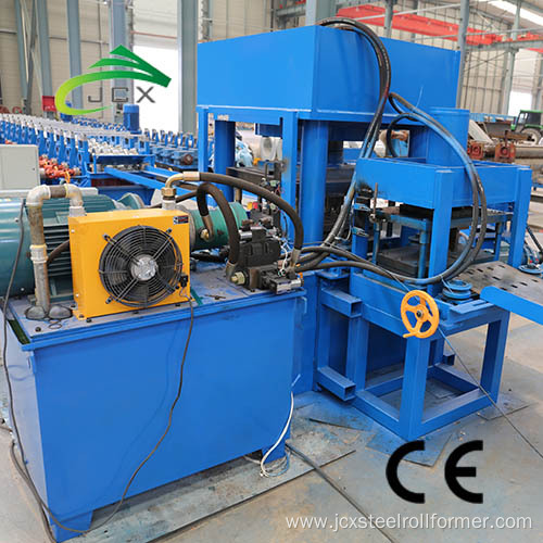 W beam barrier roll forming machine